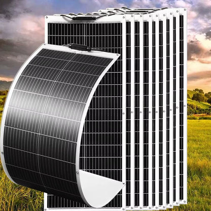 100W Flexible Solar Panel 16.5V 1000W 500W 400W 200W High Efficiency Photovoltaic Module DIY Kit Generation Car Home Camping — product view 3