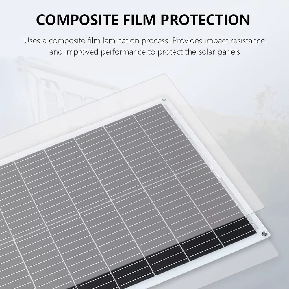 100W Flexible Solar Panel 16.5V 1000W 500W 400W 200W High Efficiency Photovoltaic Module DIY Kit Generation Car Home Camping — product view 5
