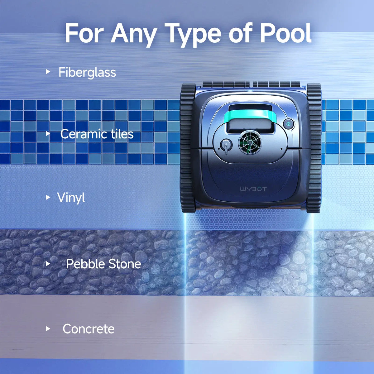 (2026 Upgrade) C1 Cordless Robotic Pool Cleaner — product view 13