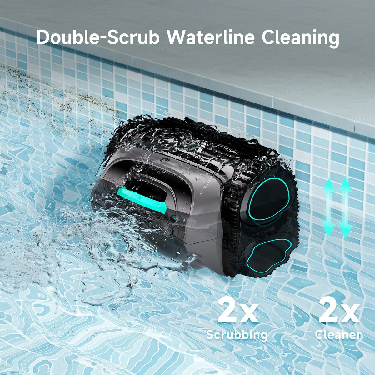 (2026 Upgrade) C1 Cordless Robotic Pool Cleaner — product view 6