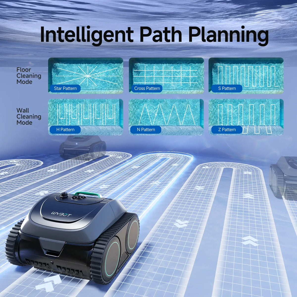 (2026 Upgrade) C1 Cordless Robotic Pool Cleaner — product view 9