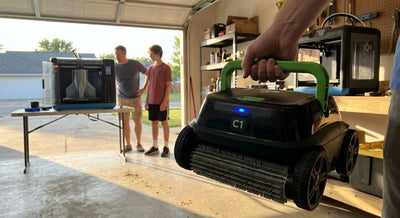 Customer photo of (2026 Upgrade)  C1 Cordless Robotic Pool Cleaner