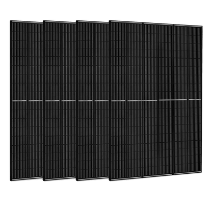 Rigid 440W Bifacial TOPCon Solar Panels – 4 Pack, 1760W Total
