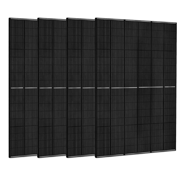 Rigid 440W Bifacial TOPCon Solar Panels – 4 Pack, 1760W Total