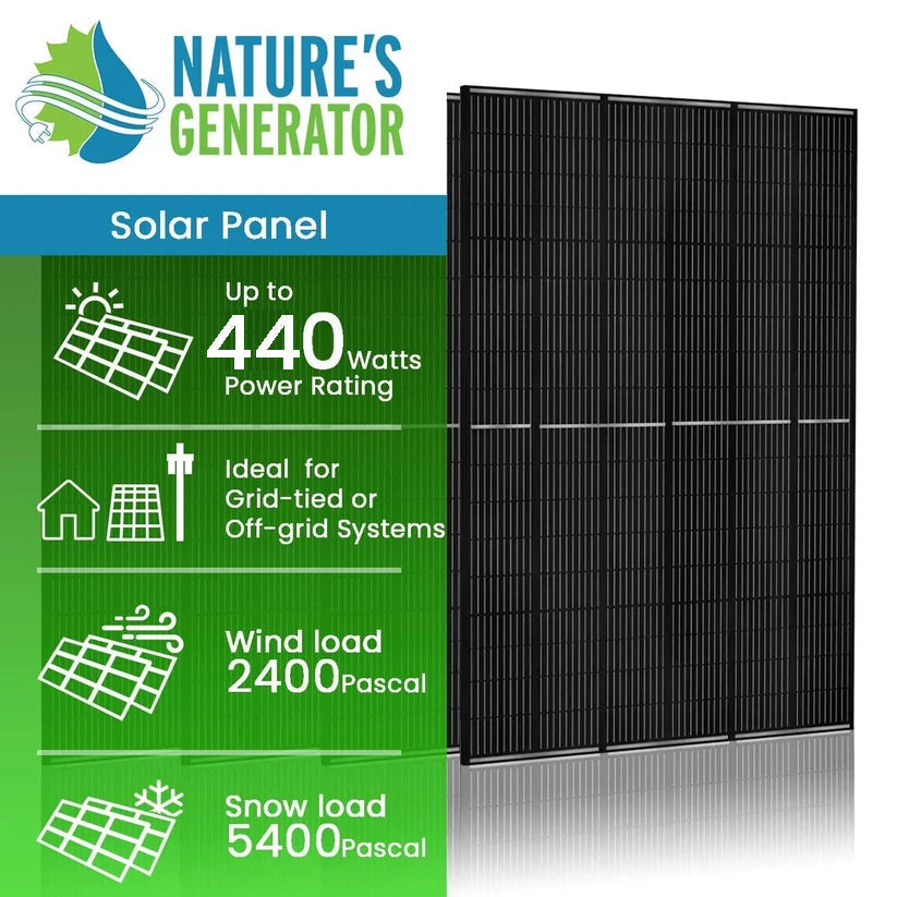 MyGrid 10K Gen 2 Whole-Home Solar & Wind Power System