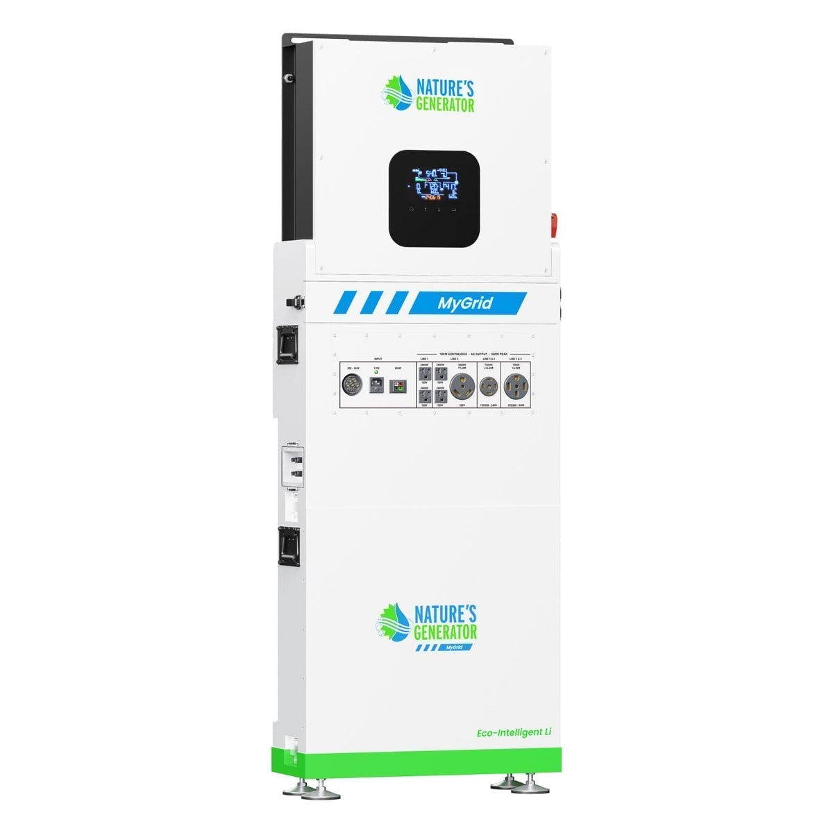 MyGrid 10K Gen 2 Whole-Home Solar & Wind Power System