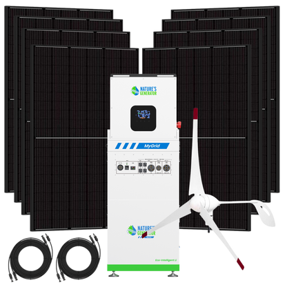MyGrid 10K Gen 2 Whole-Home Solar & Wind Power System