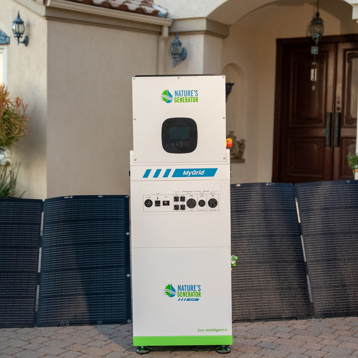MyGrid 10K Gen 2 Whole-Home Solar & Wind Power System