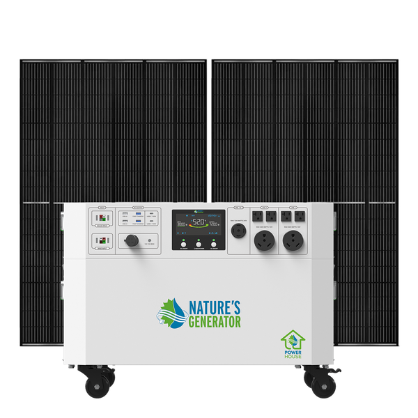 Powerhouse Gen 2 Whole Home Solar Generator, 4,800Wh, 7,200W
