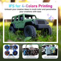 AD5X 3D Printer, Multi-Color Printer & 600Mm/S High Speed, 1Count, 8.7 X 8.7 X 8.7" — product view 5