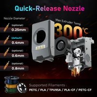 AD5X 3D Printer, Multi-Color Printer & 600Mm/S High Speed, 1Count, 8.7 X 8.7 X 8.7" — product view 6