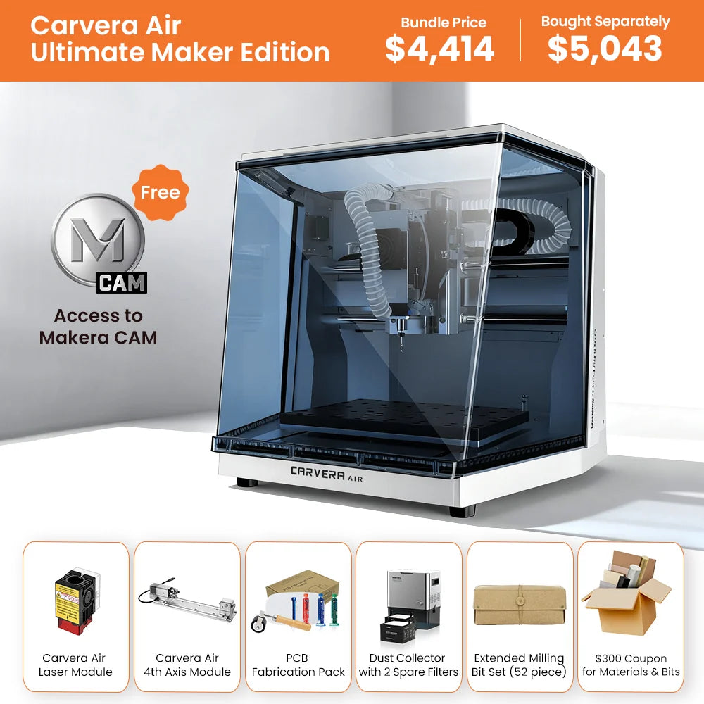 Carvera Air Desktop CNC Machine