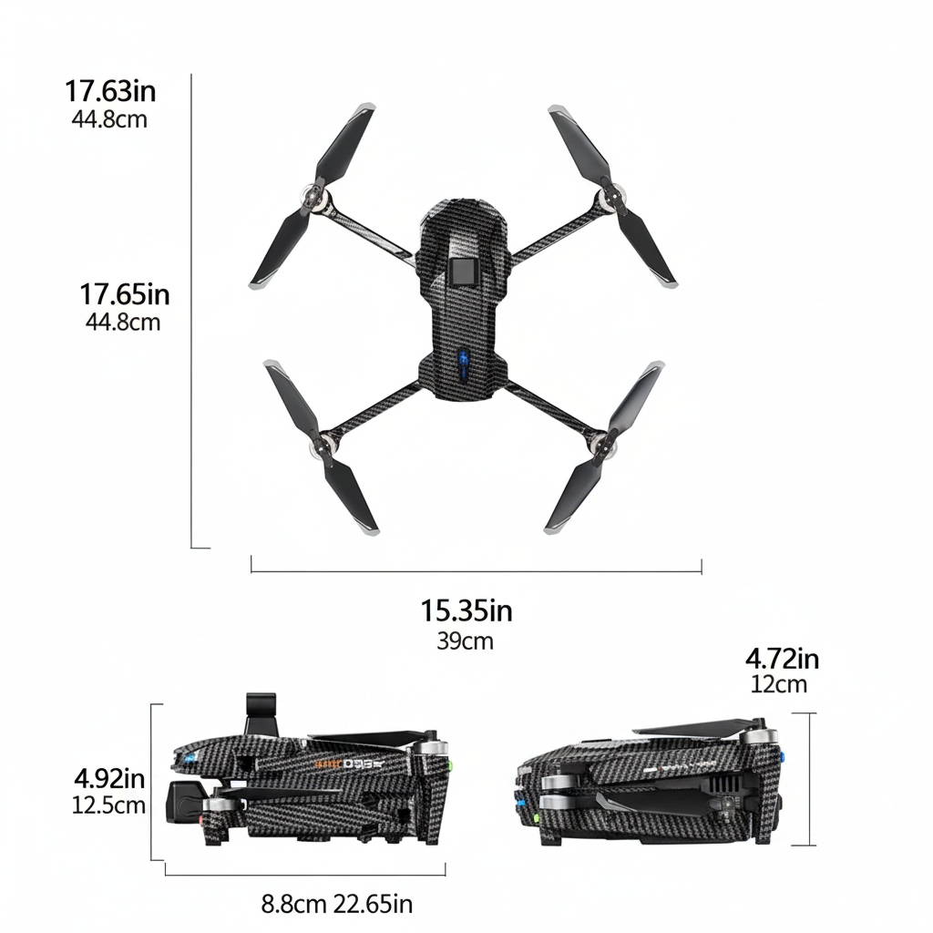 AE60 Drone with Camera 4K for Adults & Beginners, GPS Drone with 3-Axis Gimbal, 1.3Lb Payload Release and Drop, 1968FT Long Range, 45 Min Flight Time, 360° Obstacle Avoidance, Night Vision FPV Drone with 7.2" Screen Controller, Foldable (2 Batteries)
