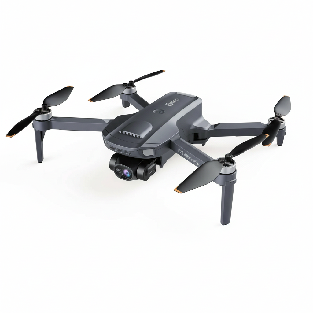F29 Altura MAX 4K Aerial Drones for Adults with Camera, 3-Axis Gimbal Cinematic Drones for Adults with Remote & Case, Black