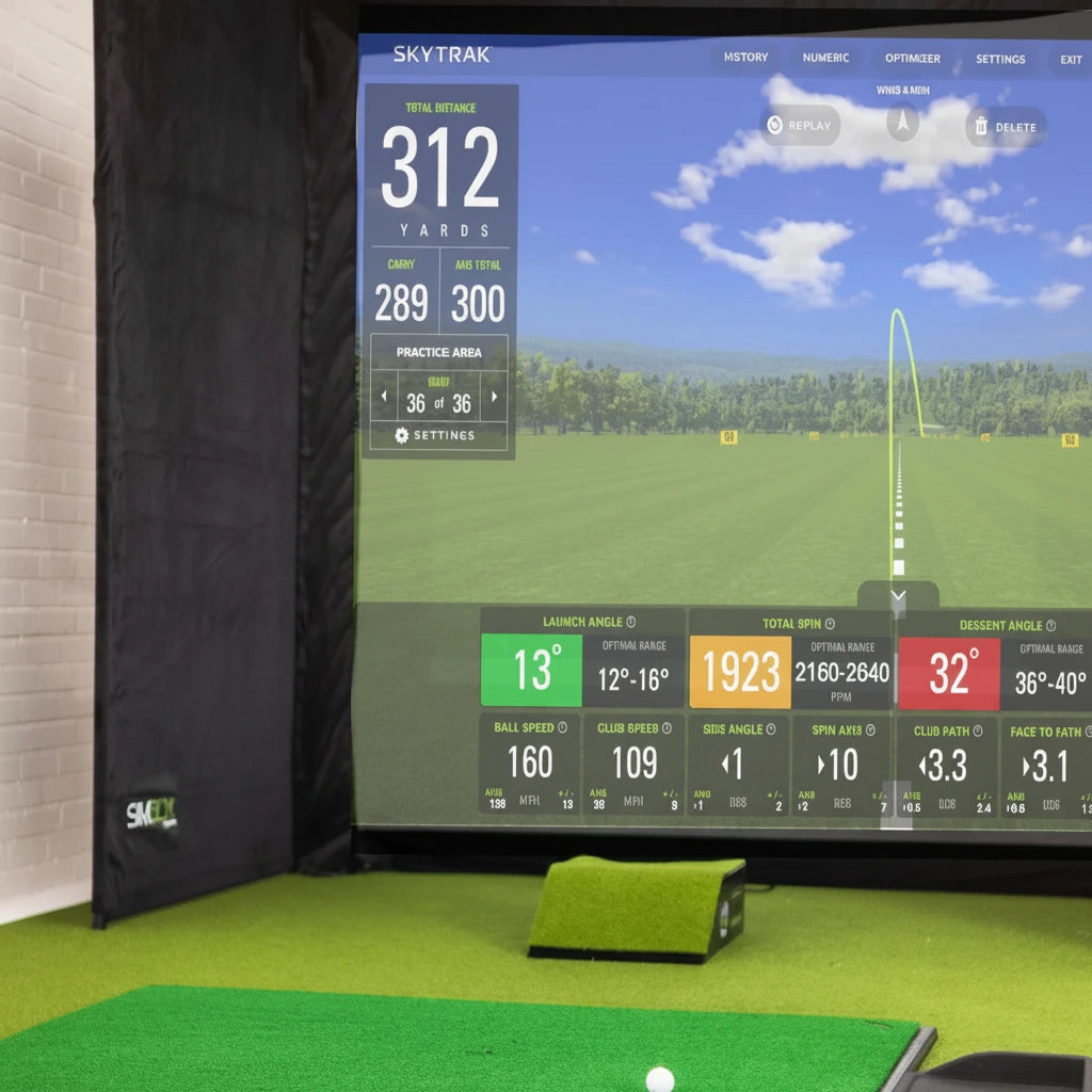 Simbox Golf Simulator Enclosure - 7 Sizes Available — product view 8