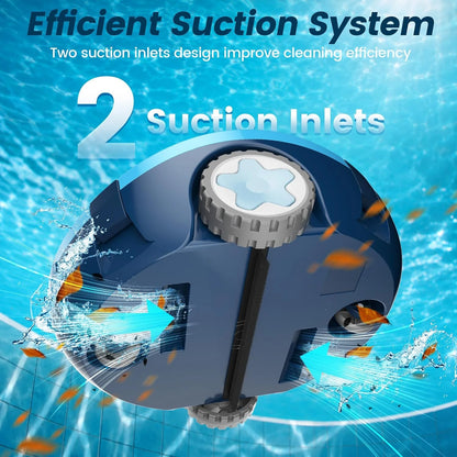 Y10 Robotic Pool Cleaner,Cordless Pool Vacuum with 90 Mins Runtime — product view 5